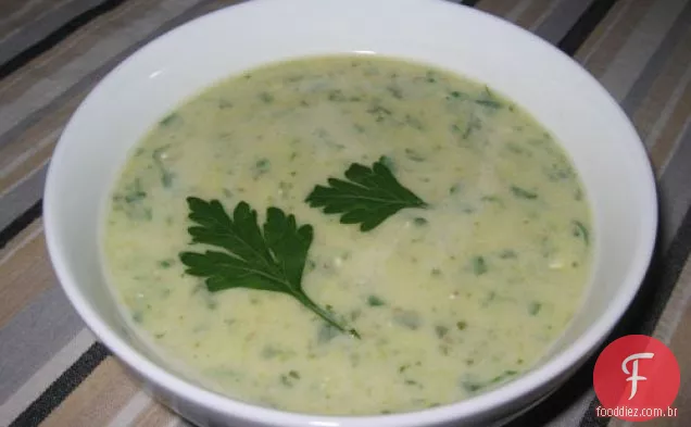 Soupe a la Courgette (sopa de abobrinha)