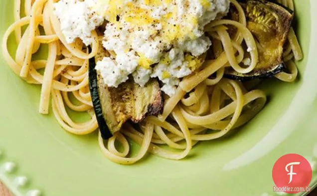 Macarrão De Abobrinha Com Ricota