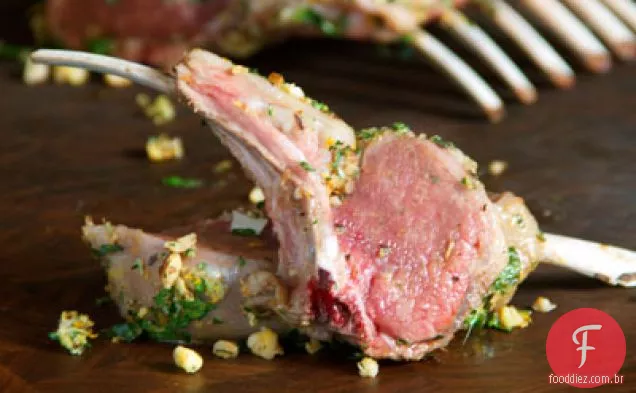 Avelã-cremalheira Crusted do Cordeiro