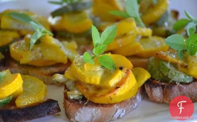Abobrinha Bruschetta