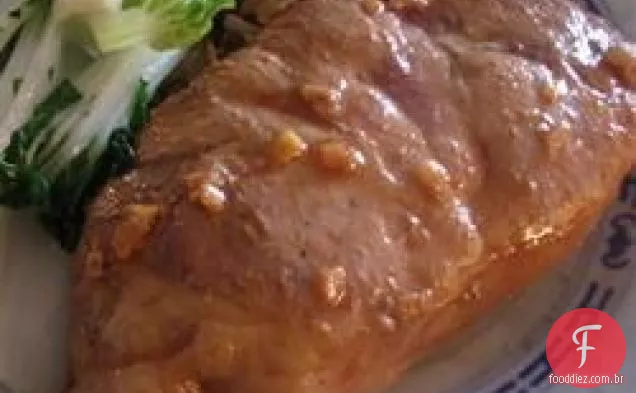 Costeletas De Limão De Soja Assadas
