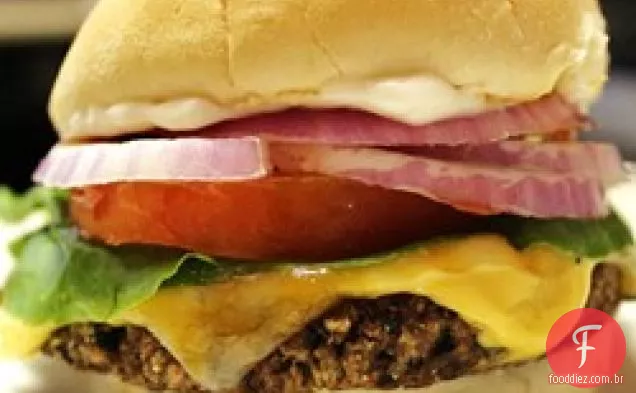 Hambúrgueres Vegetarianos De Feijão Preto Caseiros