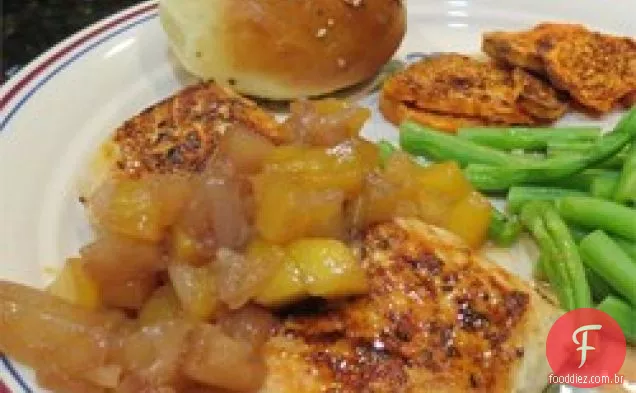 Mahi Mahi y mango Salsa