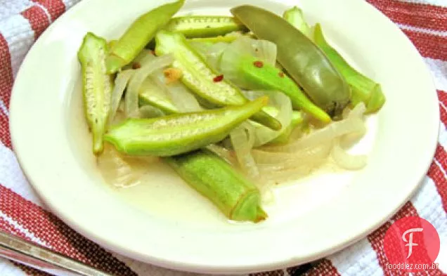Quiabo em conserva com Jalapenos