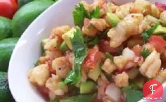 Avocado Shrimp Ceviche-Estillo Sarita