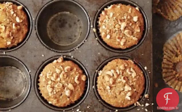 Abóbora, Maçã E Muffins De Avelã