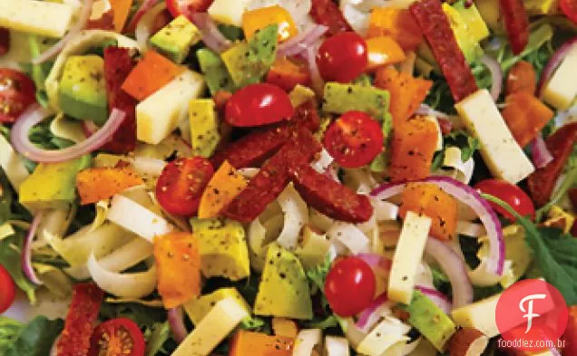 Salada picada: Inverno, Primavera, Verão e Outono