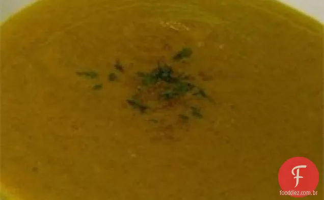 Sopa De Leite De Coco Abóbora