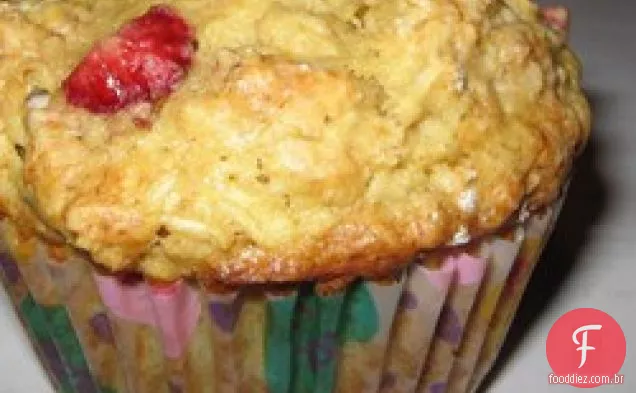 Muffins De Aveia Morango