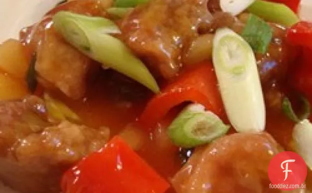 Carne de porco agridoce III