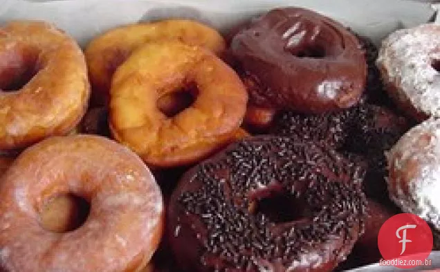 Rosquinhas De Levedura Envidraçadas