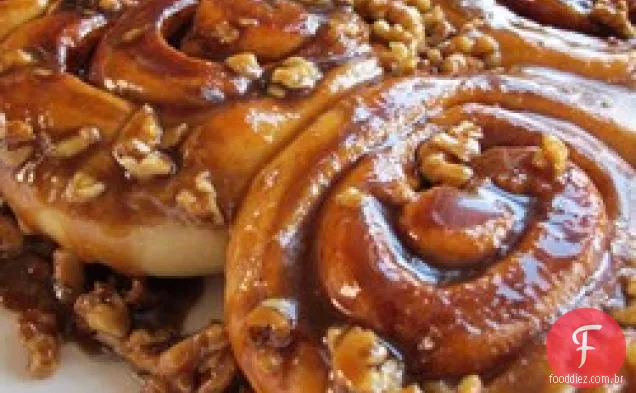 Pãezinhos De Canela Ooey-Gooey
