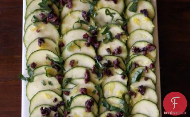 Salada De Abobrinha E Azeitona
