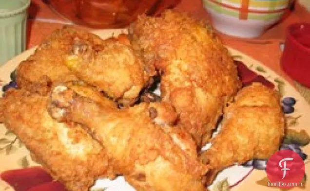 Frango frito à moda antiga da mãe