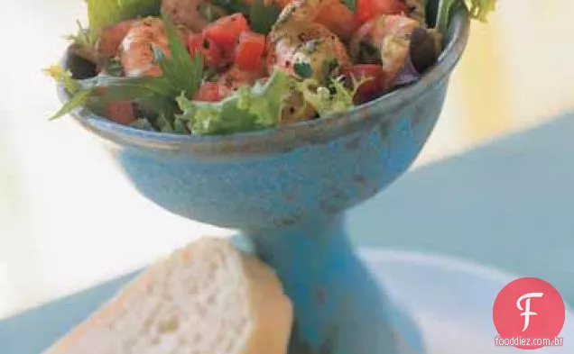Salada De Camarão Mediterrâneo