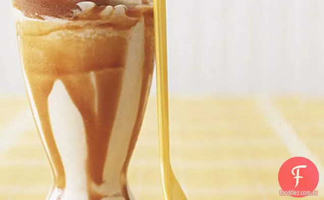 Banana-Caramelo Milk Shake