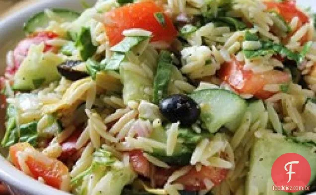 Salada Orzo Grega