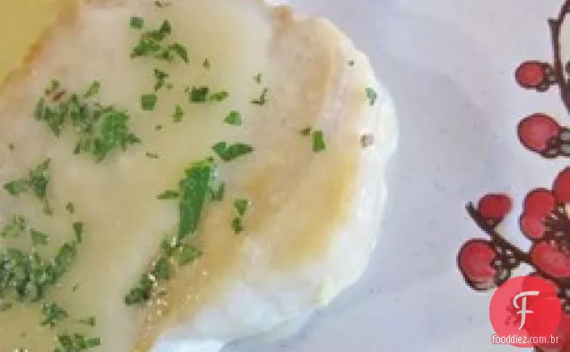 Carne de porco espanhola com vinho branco