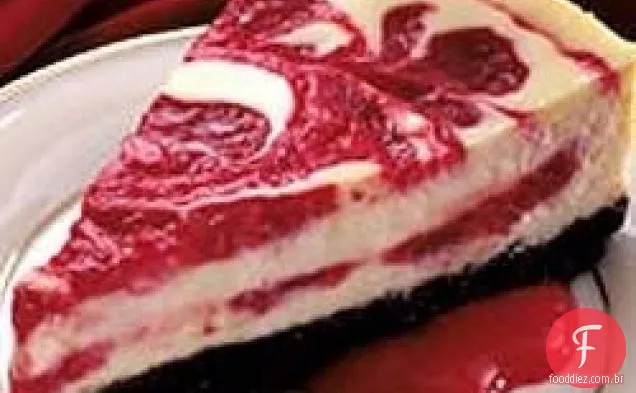 Cheesecake Com Redemoinho De Cereja