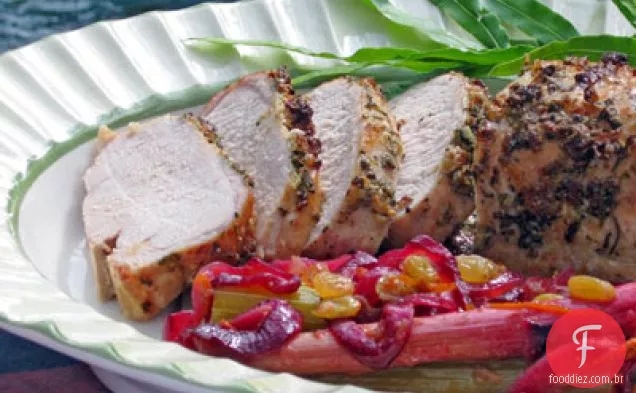 Lombo De Porco Com Crosta De Erva