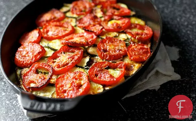 Gratinado De Arroz De Abobrinha