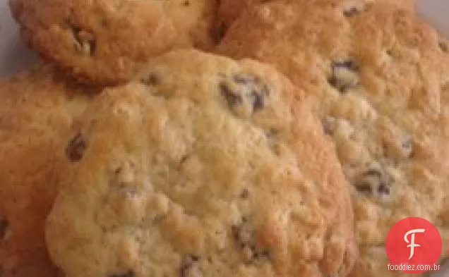 Biscoitos de aveia com passas III