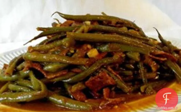 Feijão Verde Cozido Lentamente