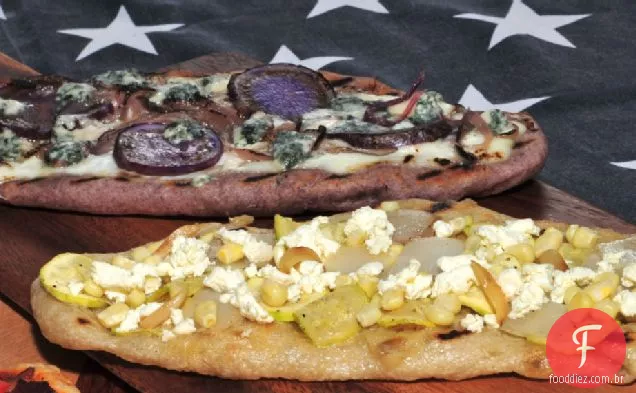 Receita De Pizza De Limão, Milho E Abobrinha