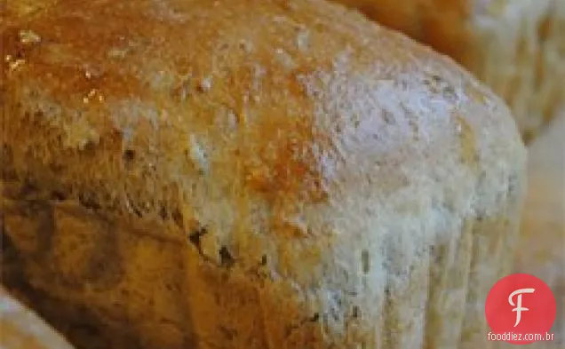 Pão De Maçã De Aveia