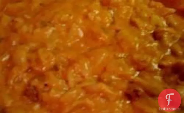 Fogão lento picante Mac-n-queijo