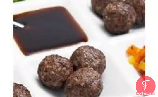 Aperitivos De Almôndega Teriyaki
