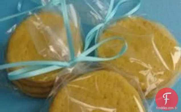 Biscoitos De Chá Com Açúcar De Limão
