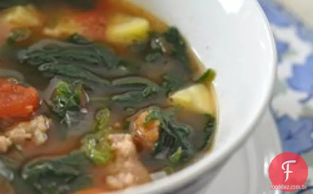 Sopa De Salsicha Italiana
