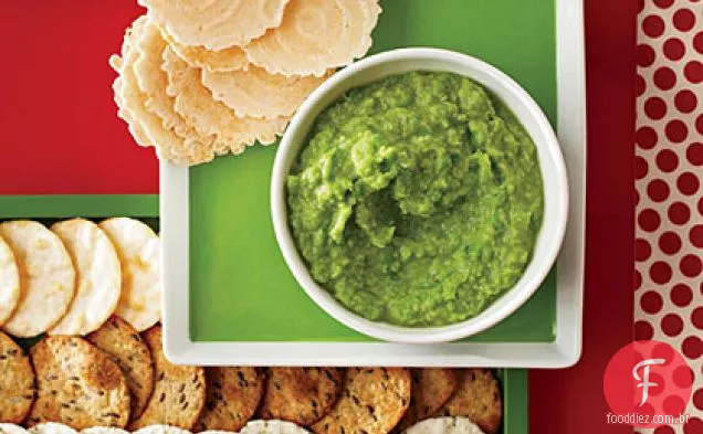 Ginger-Miso Sweet Pea Spread