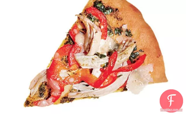 Frango Pesto Pizza