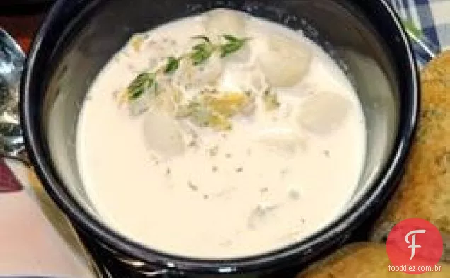 Rápido e fácil Clam Chowder
