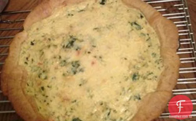 Quiche De Abobrinha Em Rolo Crescente