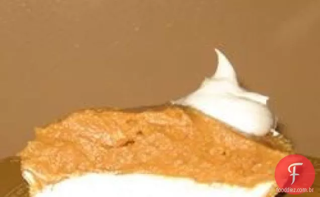 Torta De Abóbora De Dupla Camada