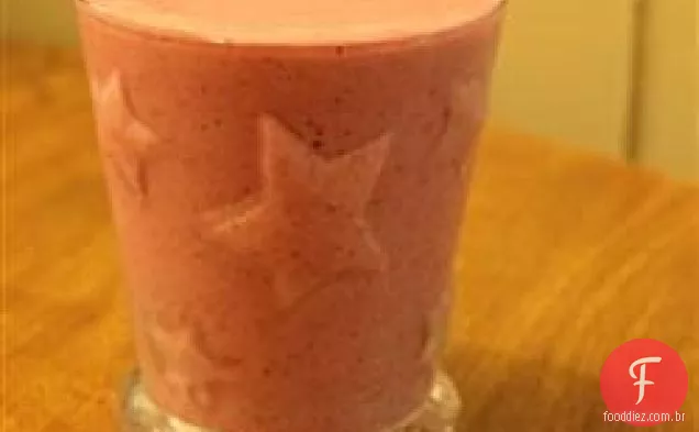 Framboesa Banana Tofu Shake