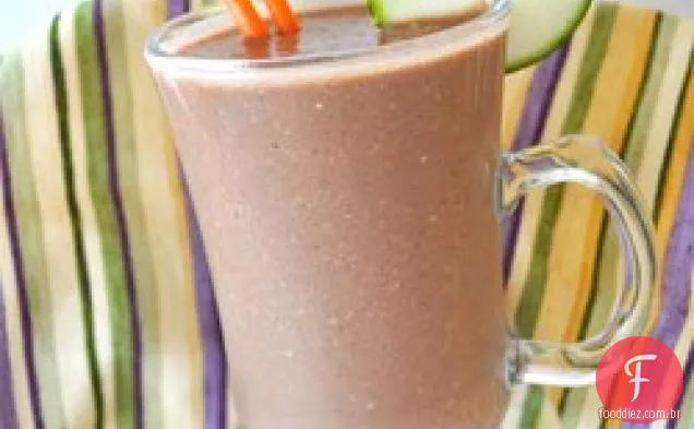 Não bata até experimentar Abobrinha Chocolate Banana Nut Milkshake