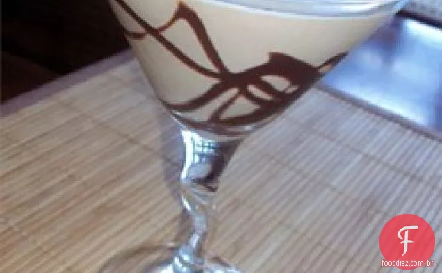 Milkshake De Manteiga De Amendoim Com Chocolate