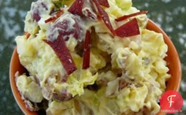 Bacon e ovos salada de batata