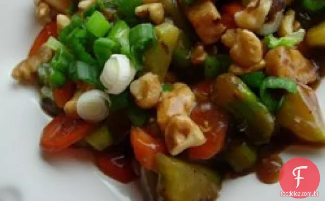 Frango Mel Porca Stir Fry