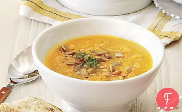 Sopa De Abóbora-Bolota