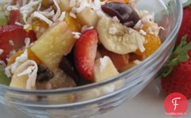 A fantástica salada de frutas da Ann