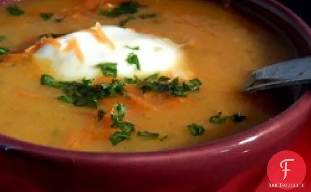Sopa De Cenoura Indienne I