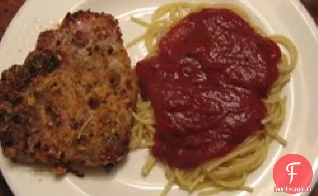 Costeletas De Porco Estilo Italiano