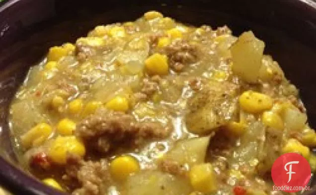 Sopa De Milho Hambúrguer