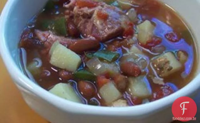 Sopa De Osso De Presunto