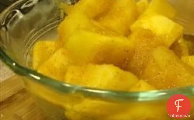 Sobremesa de maçã e abóbora